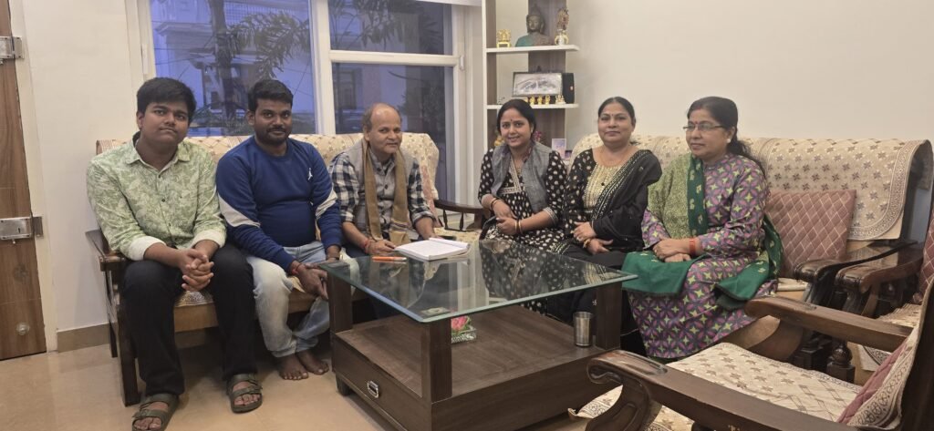 Sushil kumar baccha ne bheemrao ambedkar ki punya tithi per ki baithak