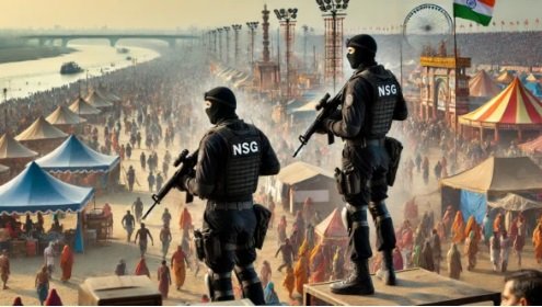 महाकुंभ तैयारियों के दृष्टिगत NSG कमांडो ने मॉक एक्सरसाइज का आयोजन किया