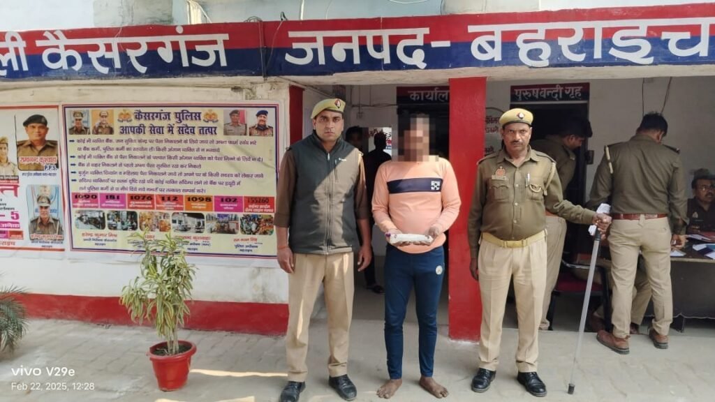 नाजायज तमंचा 315 बोर व 01 अदद जिन्दा कारतूस 315 बोर के साथ 01 अभियुक्त गिरफ्तार