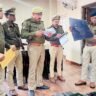 अपर पुलिस अधीक्षक नगर द्वारा थाना जरवल रोड का वार्षिक निरीक्षण किया गया