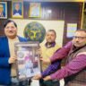 उपरोक्त श्लोक को चरित्रार्थ कर रहे बीएसएआशीष कुमार सिंह।