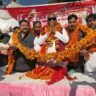 निषाद पार्टी राष्ट्रीय अध्यक्ष के नेतृत्व में संवैधानिक अधिकार यात्रा पहुँची आगरा