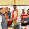 परशुराम सेना के मंडल प्रभारी देवी पाटन बने पंडित अभिषेक चौबे