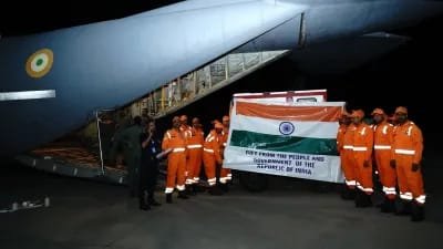 भारत ने सहायता के तौर पर म्यांमार को भेजें 15 टन राहत सामग्री