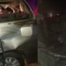 बहराइचः खड़ी ट्रक में जा घुसी कार एक बराती की मौत