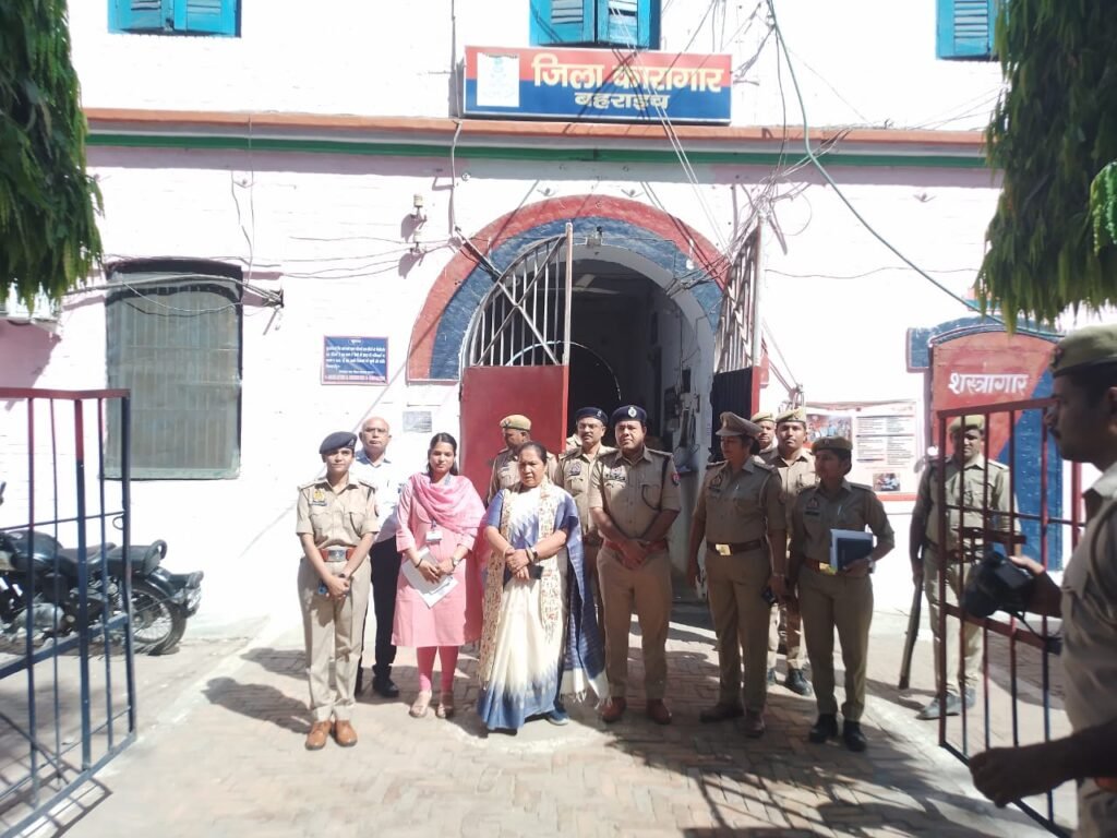 राष्ट्रीय महिला आयोग ने किया जिला कारागार का निरीक्षण