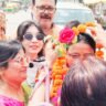 जिलाध्यक्ष व महिला मोर्चा ने राष्ट्रीय उपाध्यक्ष का किया स्वागत