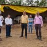 नवागन्तुक डीपीआरओ सर्वेश कुमार पाण्डेय का पहला कदम बढ़ाया गो सेवा की ओर